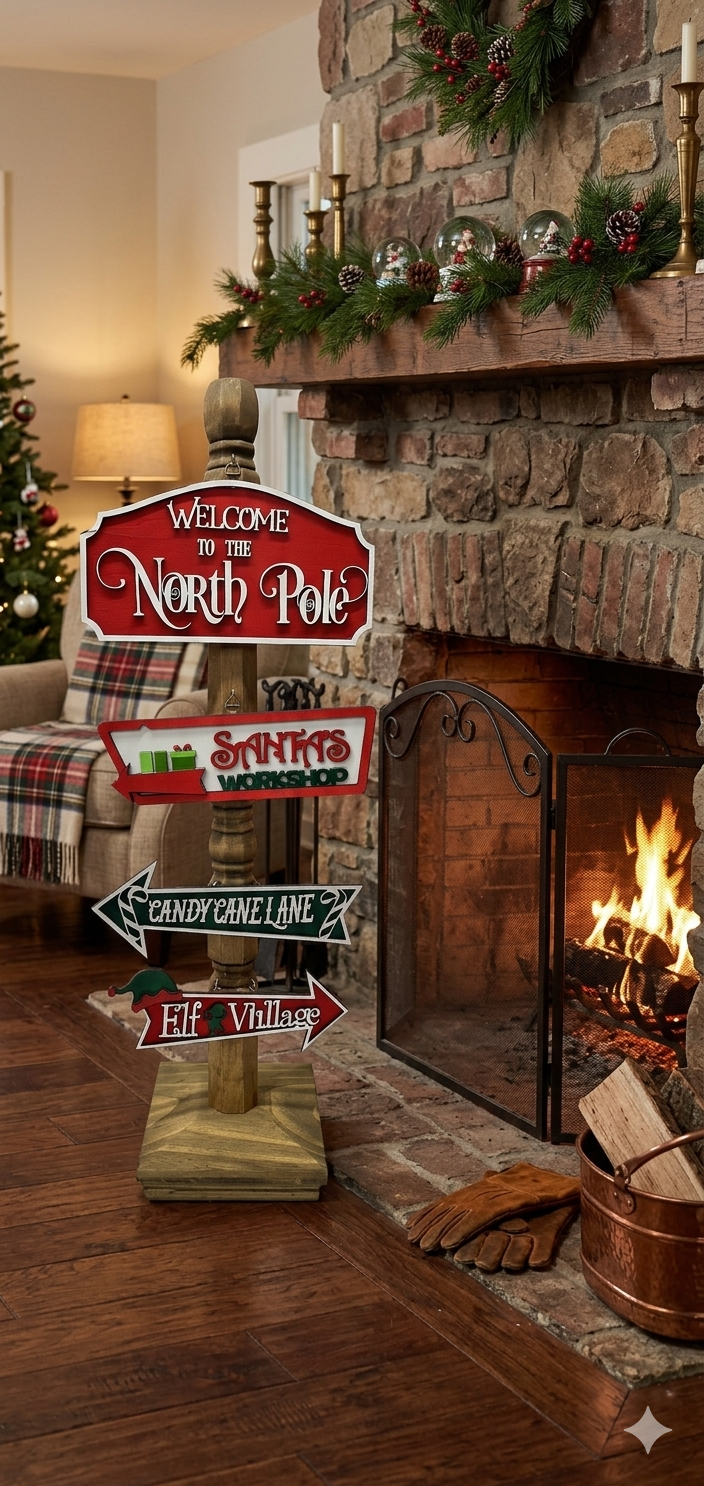 North Pole Sign